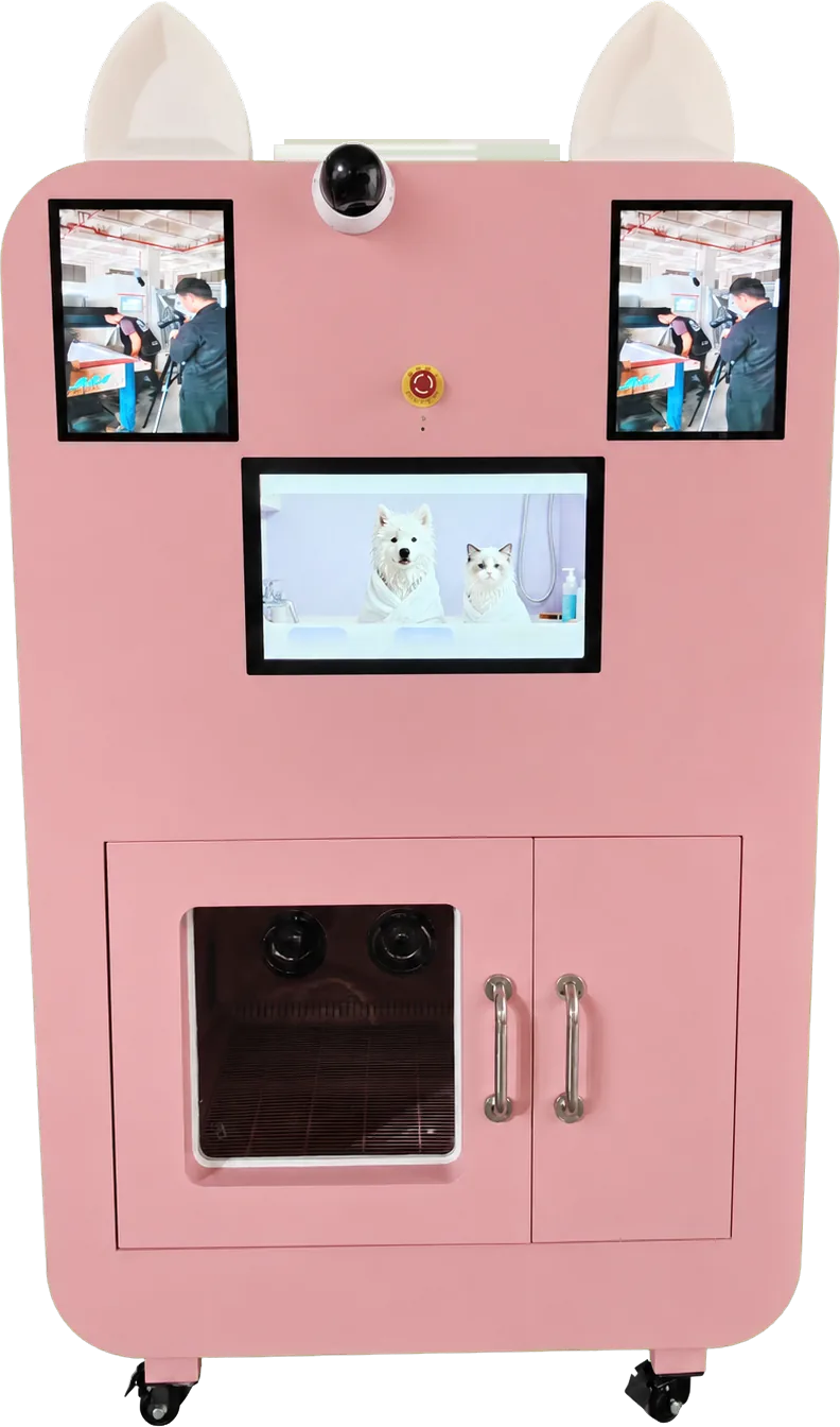 PetWash Max double-door automatic pet wash station