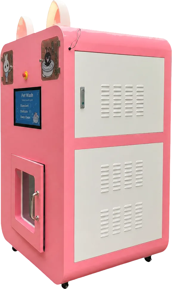 PetWash Pro seen from the front and side