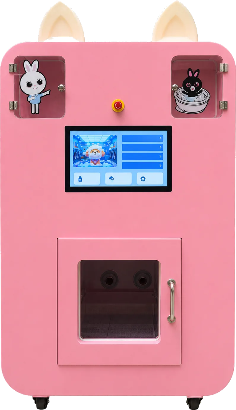 PetWash Pro single-door automatic pet washing machine