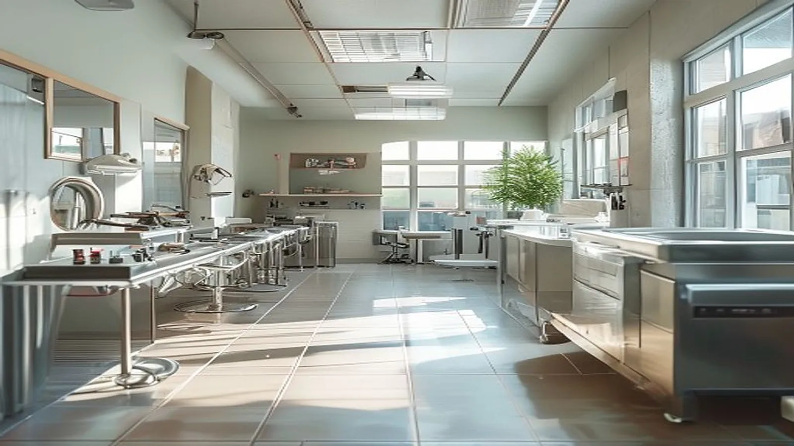 SB-Hundebadestation in einem Hundesalon
